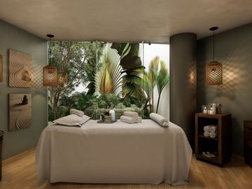 Departamento en playa del carmen en venta con vista al mar de 2 habitaciones