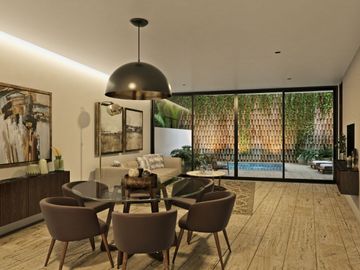Departamento en playa del carmen en venta con vista al mar de 2 habitaciones