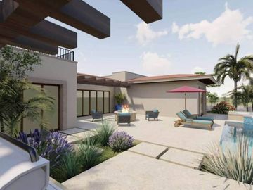 Residencia con alberca infinity privada, jacuzzi, jardín, terraza y bbq area Pacific Ocean, Cabo San Lucas.