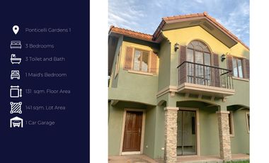 RFO! 4BR 3TB 1Carport Ponticelli, Daang Hari