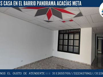 VENDO CASA EN BARRIO PANORAMA ACACIAS META