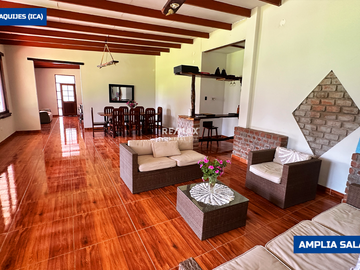 Lujosa Casa De Campo En Venta - Los Aquijes (Ica)