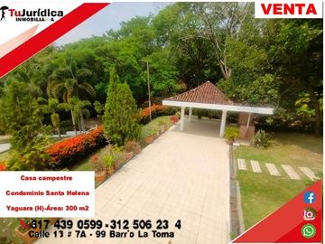 VENDE CASA CAMPESTRE - COND. SANTA HELENA - YAGUARA (HUILA-COL)