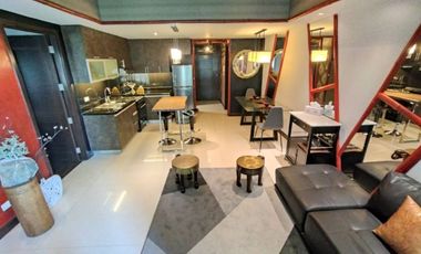 The Address at Wack Wack, 68.85 sqm, 1 bedoom, interiored fully furnished with balcony for sale