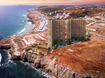 VENTA The Wavve OCeanfront en la carretera mas hermosa de México . Rosarito Baja California