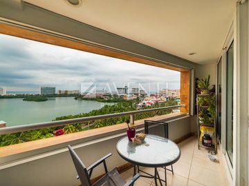 Departamento en venta, Maralago Residencial, Cancún Quintana Roo.