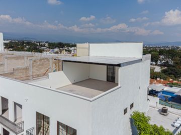 PENTHOUSE EN VENTA EN CUERNAVACA, MORELOS. ROOF GARDEN, ALBERCA, GIMNASIO. EN ZONA EXCLUSIVA.
