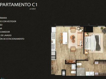 Departamento en Venta, Zona Financiera de Gudalajara, Jalisco