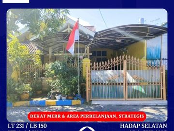 Rumah Rungkut Mapan Tengah Gununganyar Strategis Dkt MERR & Area Perbelanjaan