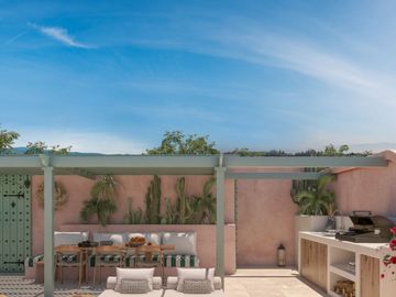 DOS HABITACIONES AMUEBLADA CON AMENIDADES CON ESTILO MARROQUI UNICO EN ALDEA ZAMA TULUM