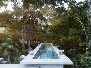 VENTA DE VILLA EN TULUM CON ALBERCA DE 3 HABITACIONES