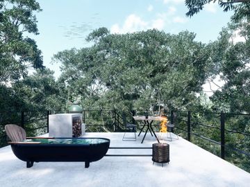 VENTA DE VILLA EN TULUM CON ALBERCA DE 3 HABITACIONES