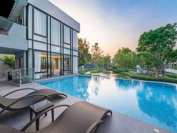 Townhome for sale/rent, Baan Klang Muang Rama 9-Krungthep Kreetha, near New Krungthep Kreetha Road/52-TH-66074