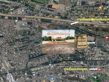 Best Location!! Land for Sale in the Golden Nakara Village project, On Nut 65, Prawet, Rama 9, Sukhumvit. Build a luxurious home in a premium resident