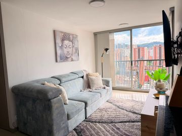 Amoblado HERMOSO Apartamento Piso 22 Sabaneta - Medellín