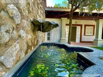 Cuernavaca casa en venta estilo Hacienda Colonia Vista Hermosa 1 nivel , 4 recamaras