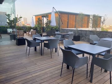 Venta moderno departamento Roma con roofgarden privado