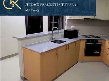 For Sale 2 Bedroom (2BR) | Semi Furnished Condo Unit at Uptown Parksuites Tower 2, BGC, Taguig