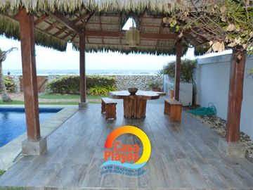 Casa de Venta frente al mar en Playas Villamil de lujo, via a Data Posorja