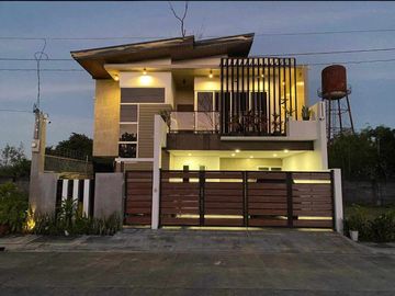 4 Bedroom 2-Storey House and Lot for SALE in Clark Manor Subdivision Dau, Mabalacat Pampanga near Clark