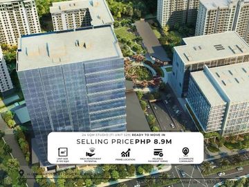 Rush Sale Ready To Move-In Studio Condos 24 SQM  Near Alabang Town Center