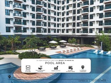 Rush Sale Ready To Move-In Studio Condos 24 SQM  Near Alabang Town Center