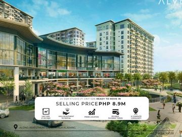 Rush Sale Ready To Move-In Studio Condos 24 SQM  Near Alabang Town Center