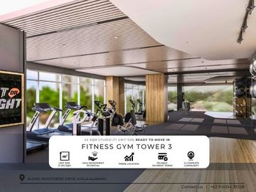 Rush Sale Ready To Move-In Studio Condos 24 SQM  Near Alabang Town Center
