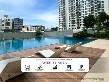 Rush Sale Ready To Move-In Studio Condos 24 SQM  Near Alabang Town Center