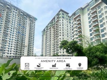 Rush Sale Ready To Move-In Studio Condos 24 SQM  Near Alabang Town Center