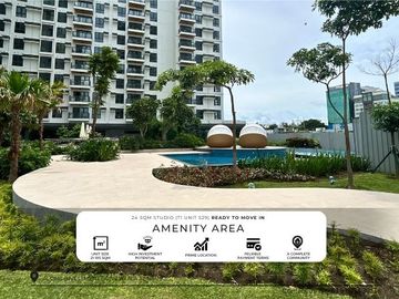 Rush Sale Ready To Move-In Studio Condos 24 SQM  Near Alabang Town Center