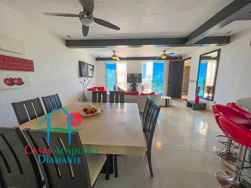 Departamento con Roof garden con sala y jacuzzi
