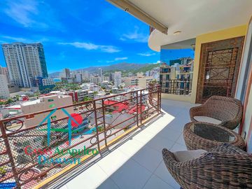 Departamento con Roof garden con sala y jacuzzi