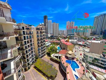 Departamento con Roof garden con sala y jacuzzi