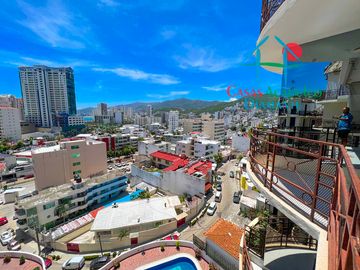 Departamento con Roof garden con sala y jacuzzi