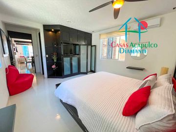 Departamento con Roof garden con sala y jacuzzi