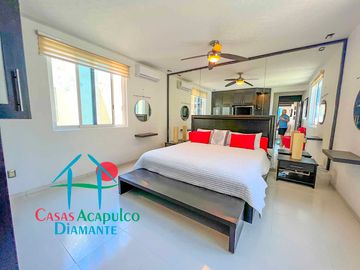 Departamento con Roof garden con sala y jacuzzi