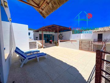 Departamento con Roof garden con sala y jacuzzi