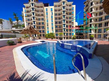 Departamento con Roof garden con sala y jacuzzi