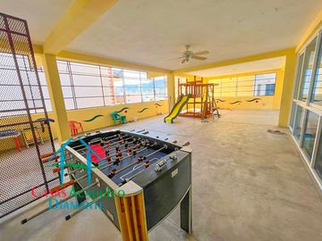 Departamento con Roof garden con sala y jacuzzi
