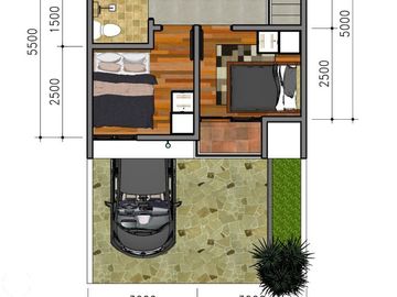 RUMAH DIJUAL MURAH 2 LANTAI 2 KAMAR TIDUR POCIS PAMULANG TANGERANG SELATAN - TANGSEL AGV 10