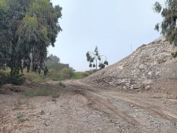 Terreno elevado para lotizacion, vista al Valle