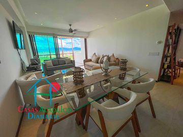 Departamento en renta vacacional en condominio con las mejores amenidades