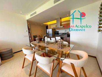 Departamento en renta vacacional en condominio con las mejores amenidades