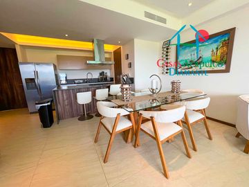 Departamento en renta vacacional en condominio con las mejores amenidades