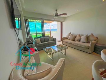 Departamento en renta vacacional en condominio con las mejores amenidades