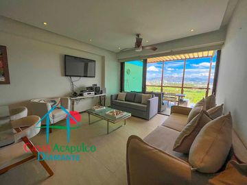 Departamento en renta vacacional en condominio con las mejores amenidades