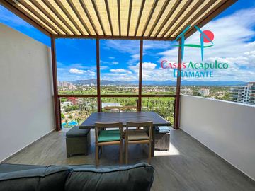 Departamento en renta vacacional en condominio con las mejores amenidades