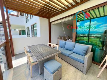 Departamento en renta vacacional en condominio con las mejores amenidades