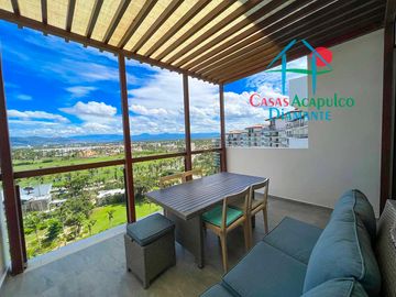 Departamento en renta vacacional en condominio con las mejores amenidades
